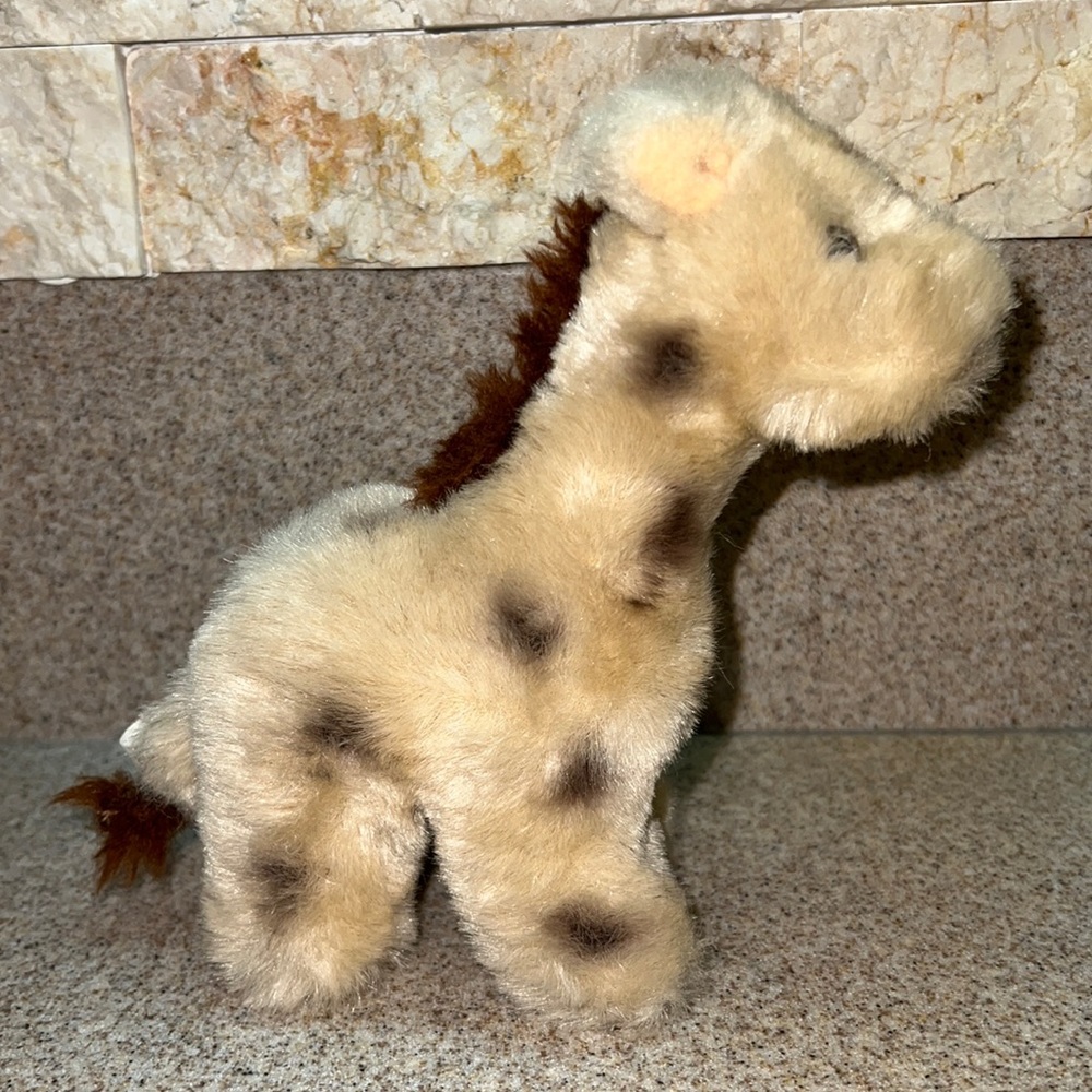 ETONE little plush, baby giraffe from 1980 vintage